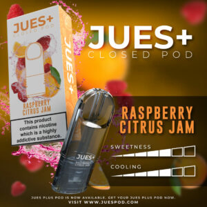 หัวพอต JUES + ราสเบอรี่
