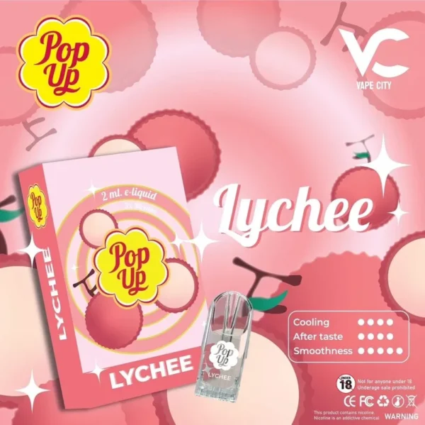 หัวพอต Pop up ลิ้นจี่