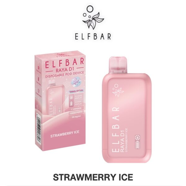 พอตใช้แล้วทิ้ง ELFBAR 10000 สตอเบอรี่