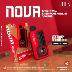 พอตใช้แล้วทิ้ง JUES NOVA 10000 สตอเบอรี่คุ้กกี้
